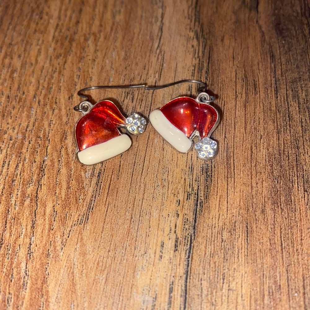 Santa Hat Earrings